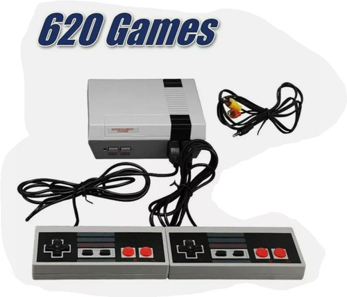 Retro game console classic