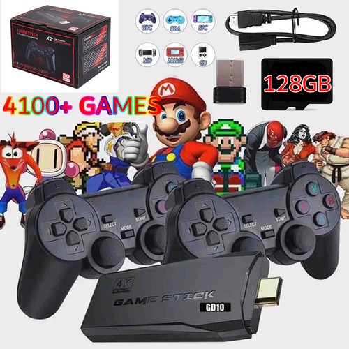 Game stick retro video - 4k, hd