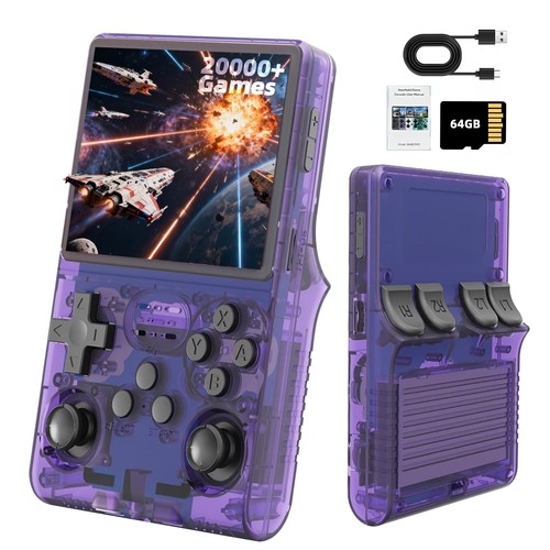 R36s retro handheld game - r36s,