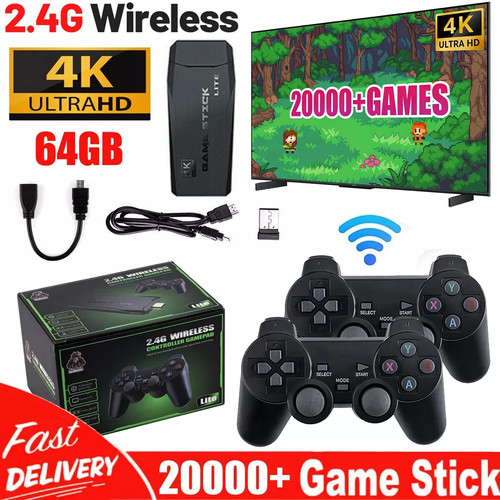 Retro game console plug - retro, plug&play